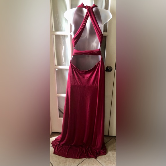 72styles Infinity Dress with Bandeau, Convertible Bridesmaid Dress, Long, Plus - Picture 5 of 16